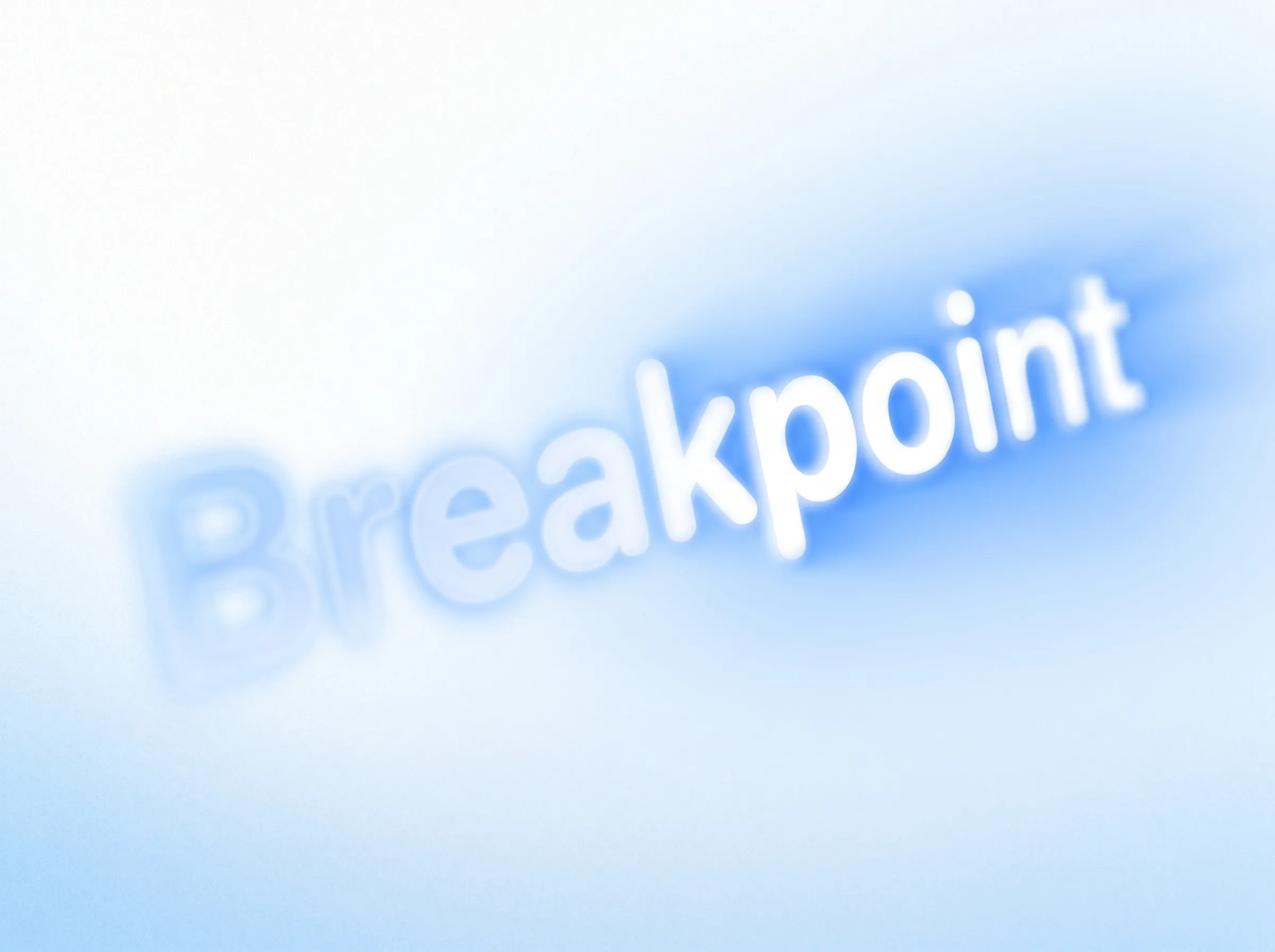 Glowing ascending bars for the Breakpoint observer library